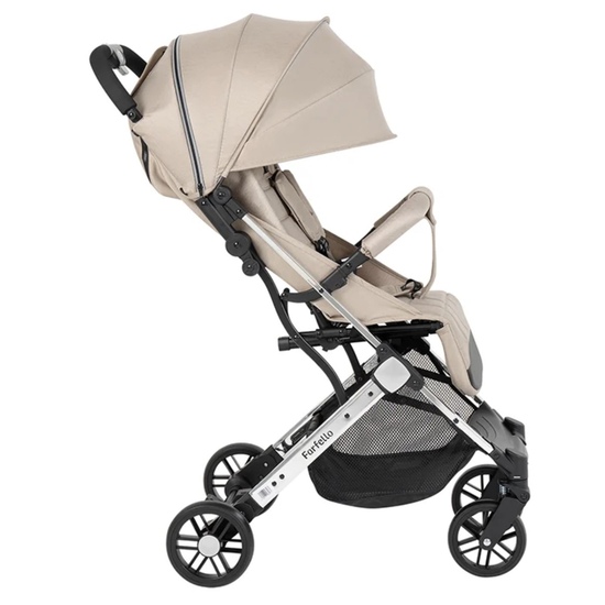 Коляска прогулочная Farfello Comfy Go Comfort Chrome Beige - 2